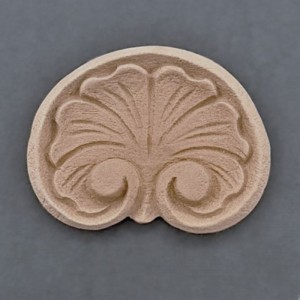 Center ornament 7x5cm Bøjelig træudskæring fra Woodwill Center ornament 7x5cm Bøjelig træudskæring fra Woodwill