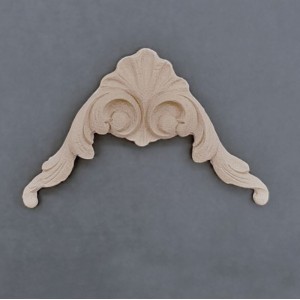 Træornament Hjørne 14x10.5cm Bøjelig træudskæring fra Woodwill