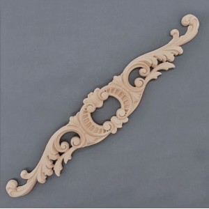 Center ornament B61cm H12cm Bøjelig træudskæring fra Woodwill