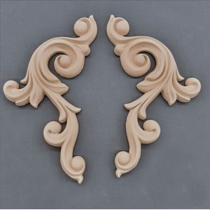 Sæt ornamenter H+V 25.5x12cm Bøjelig træudskæring fra Woodwill Sæt ornamenter H+V 25.5x12cm Bøjelig træudskæring fra Woodwill