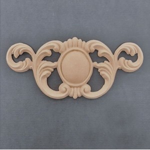 Træ Ornament Skjold B19cm Bøjelig fra Woodwill