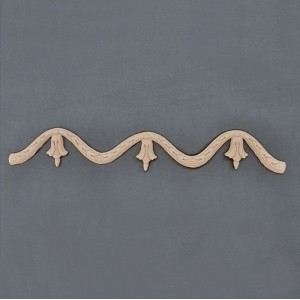 Ornament kantliste Gardin L39cm Bøjelig fra Woodwill