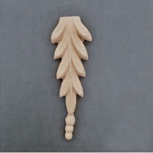 Træ ornament Søjle 10x3cm Bøjelig træudskæring fra Woodwill