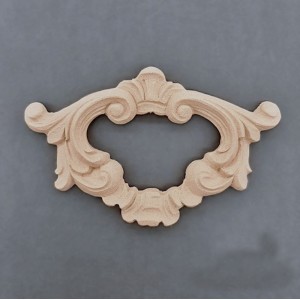 Center ornament B13 H8cm Bøjelig træudskæring fra Woodwill