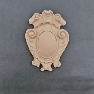 Træ Ornament Skjold B9cm Bøjelig fra Woodwill Træ Ornament Skjold B9cm Bøjelig fra Woodwill