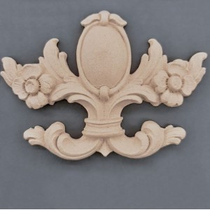Træ Ornament blomster B11cm Bøjelig fra Woodwill Træ Ornament blomster B11cm Bøjelig fra Woodwill