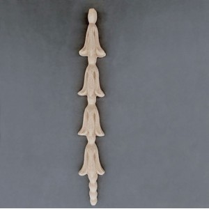 Træ ornament Søjle 25x4.2cm Bøjelig træudskæring fra Woodwill Træ ornament Søjle 25x4.2cm Bøjelig træudskæring fra Woodwill