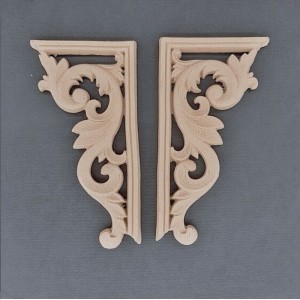 Sæt ornamenter H+V H12.5cm Bøjelig træudskæring fra Woodwill Sæt ornamenter H+V H12.5cm Bøjelig træudskæring fra Woodwill