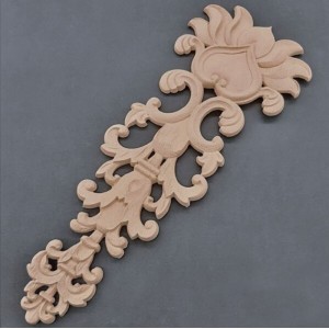 Ornament Søjle 12x34cm Bøjelig træudskæring fra Woodwill