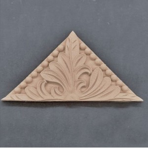 Træornament Hjørne B17cm Bøjelig træudskæring fra Woodwill