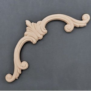 Center ornament B7.4cm Bøjelig træudskæring fra Woodwill Center ornament B7.4cm Bøjelig træudskæring fra Woodwill