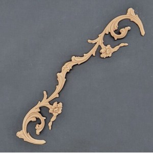 Center ornament B45cm H9cm Bøjelig træudskæring fra Woodwill