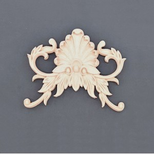 Center ornament 19x19cm Bøjelig træudskæring fra Woodwill