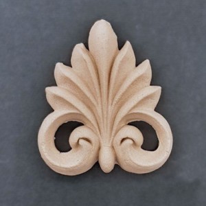 Træornament H6.5cm Bøjelig træudskæring fra Woodwill