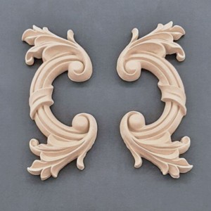 Sæt ornamenter H+V H16.5cm Bøjelig træudskæring fra Woodwill Sæt ornamenter H+V H16.5cm Bøjelig træudskæring fra Woodwill