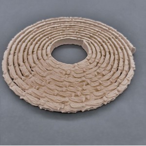 Træornament pynteliste L215cm x 0.6cm Bøjelig træudskæring fra Woodwill Træornament pynteliste L215cm x 0.6cm Bøjelig træudskæring fra Woodwill