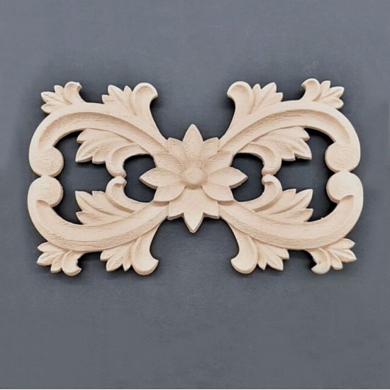 Center ornament 22x13cm Bøjelig træudskæring fra Woodwill Center ornament 22x13cm Bøjelig træudskæring fra Woodwill