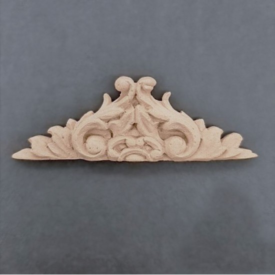 Center ornament B10.5cm Bøjelig træudskæring fra Woodwill Center ornament B10.5cm Bøjelig træudskæring fra Woodwill
