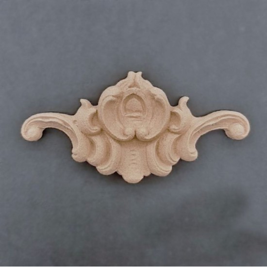 Center ornament B10cm H5cm Bøjelig træudskæring fra Woodwill Center ornament B10cm H5cm Bøjelig træudskæring fra Woodwill