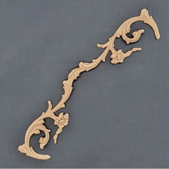 Center ornament B45cm H9cm Bøjelig træudskæring fra Woodwill Center ornament B45cm H9cm Bøjelig træudskæring fra Woodwill