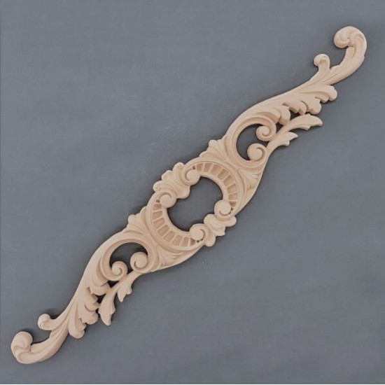 Center ornament B61cm H12cm Bøjelig træudskæring fra Woodwill Center ornament B61cm H12cm Bøjelig træudskæring fra Woodwill