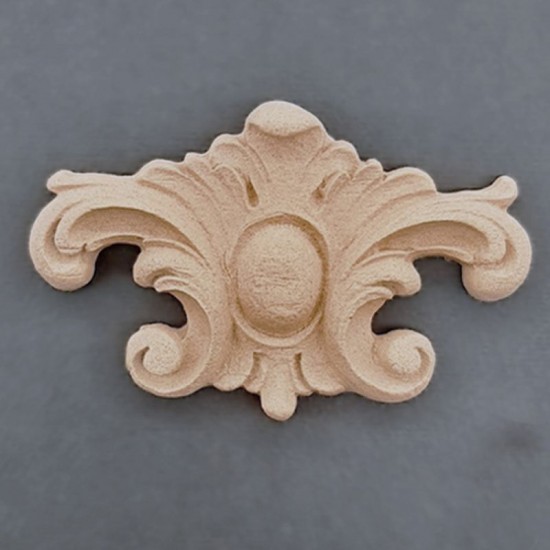 Center ornament B7.9cm Bøjelig træudskæring fra Woodwill