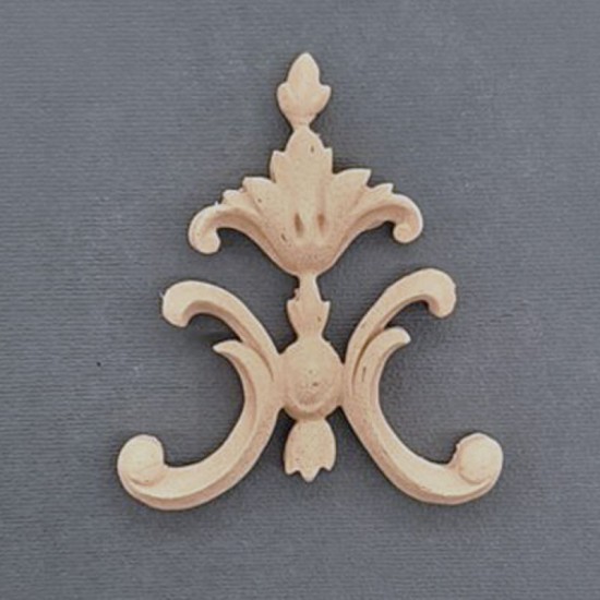 Center ornament H8cm Bøjelig træudskæring fra Woodwill Center ornament H8cm Bøjelig træudskæring fra Woodwill