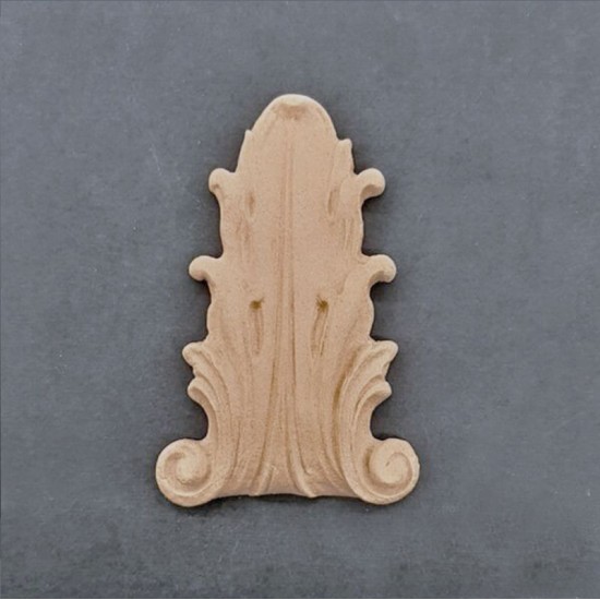 Ornament Søjle 6.2x9.5cm Bøjelig træudskæring fra Woodwill Ornament Søjle 6.2x9.5cm Bøjelig træudskæring fra Woodwill