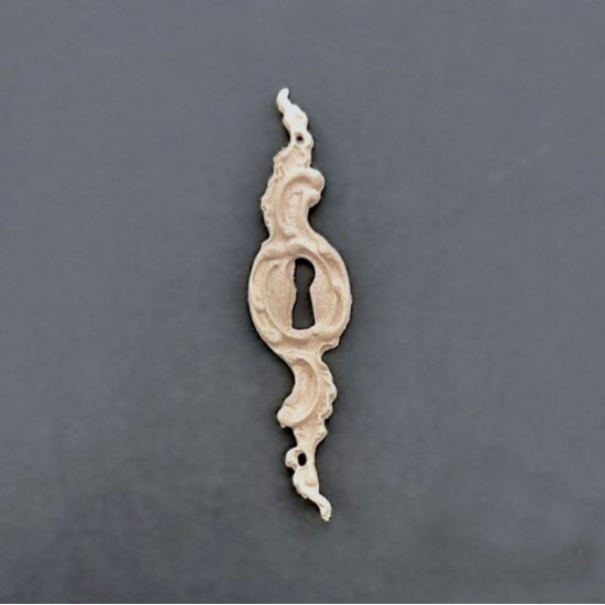Ornament med nøglehul 2x8.5cm Bøjelig træudskæring fra Woodwill Ornament med nøglehul 2x8.5cm Bøjelig træudskæring fra Woodwill