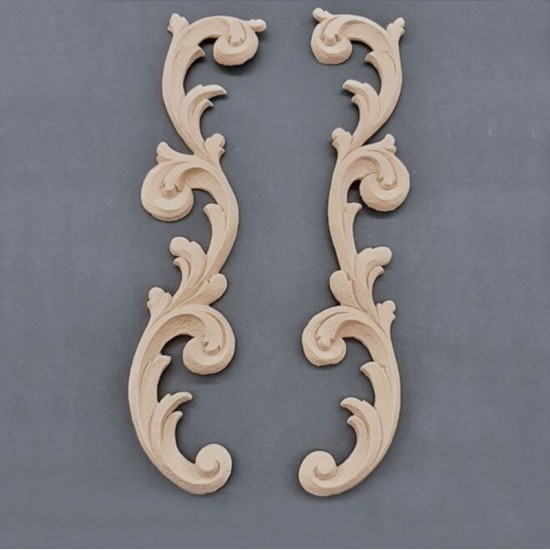 Sæt ornamenter H+V 29x5cm Bøjelig træudskæring fra Woodwill Sæt ornamenter H+V 29x5cm Bøjelig træudskæring fra Woodwill