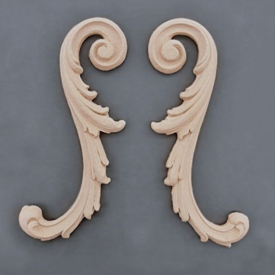 Sæt ornamenter H+V H14.5cm Bøjelig træudskæring fra Woodwill Sæt ornamenter H+V H14.5cm Bøjelig træudskæring fra Woodwill
