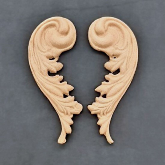 Sæt ornamenter H+V H9cm Bøjelig træudskæring fra Woodwill Sæt ornamenter H+V H9cm Bøjelig træudskæring fra Woodwill