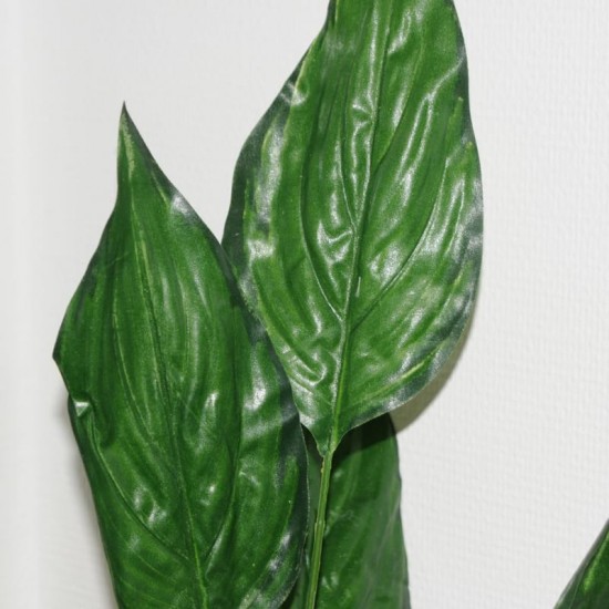 Kunstig Plante - Stueplante med store Grønne blade 65cm høj plante Kunstig Plante - Stueplante med store Grønne blade 65cm høj plante