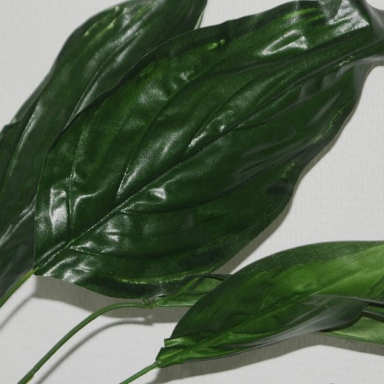 Kunstig Plante - Stueplante med store Grønne blade 65cm høj plante Kunstig Plante - Stueplante med store Grønne blade 65cm høj plante