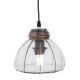 Glas Loftlampe i industrielt design 20 x 17 cm Glas Loftlampe i industrielt design 20 x 17 cm