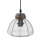 Glas Loftlampe i industrielt design 20 x 17 cm Glas Loftlampe i industrielt design 20 x 17 cm