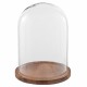 Glas kuppel H29cm Mørk bund Glas kuppel H29cm Mørk bund