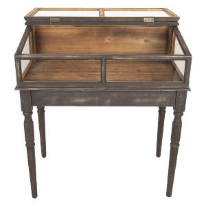 Glasmontre i træ B80cm H85cm Glasmontre i træ B80cm H85cm