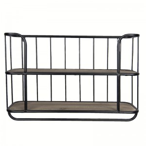 Vægreol med 2 hylder L66cm Vægreol med 2 hylder L66cm