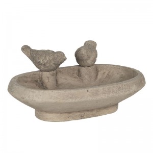 Fuglebrædt med fugle H11cm Fuglebrædt med fugle H11cm