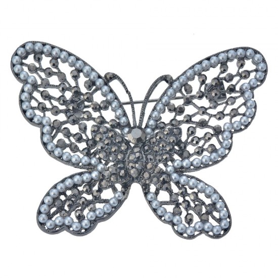 Broche formet som sommerfugl H4cm