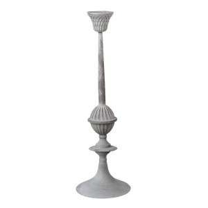 Lysestage grå metal H50cm Lysestage grå metal H50cm
