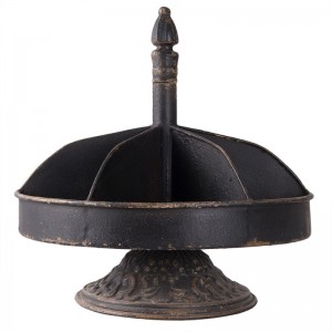 Opsats i metal ruminddelt Ø30cm Opsats i metal ruminddelt Ø30cm