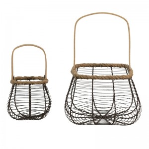 Sæt tråd kurve med hank H13 og H16cm