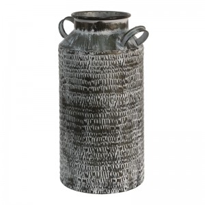 Dekorativ mælkekande Grå H33cm Dekorativ mælkekande Grå H33cm