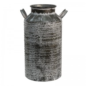 Dekorativ mælkekande Grå H33cm Dekorativ mælkekande Grå H33cm