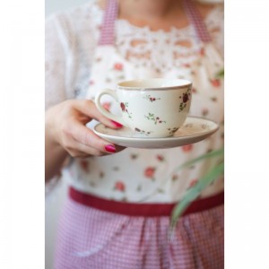 Petit Rose Kaffekop og underkop 200ml Petit Rose Kaffekop og underkop 200ml