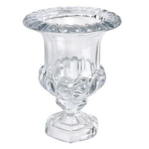 Glas vase i fransk pokal stil H26cm Glas vase i fransk pokal stil H26cm