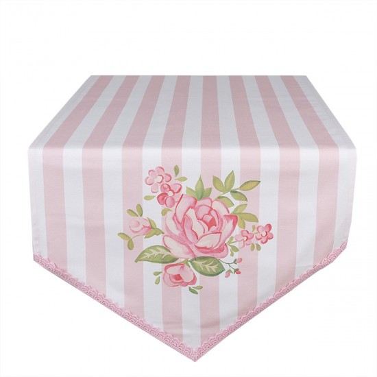 Bordløber Lyserød 50x160 cm Sweet roses Bordløber Lyserød 50x160 cm Sweet roses