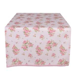 Borldøber i lyserød med blomster 50x140 cm Sweet roses Borldøber i lyserød med blomster 50x140 cm Sweet roses
